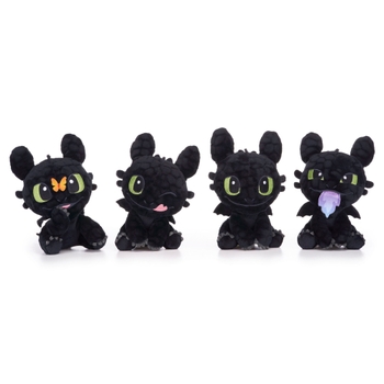 How To Train Your Dragon Plush Toothless Expressions Assortment
