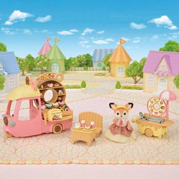 Sylvanian Families Dip Dip Donuts Wagon