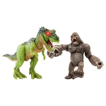 Primal Clash Figuren Gorilla vs T-Rex 2er-Set