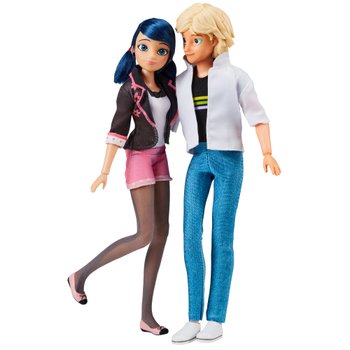 Miraculous - Coffret Poupées Marinette et Adrien 26 cm