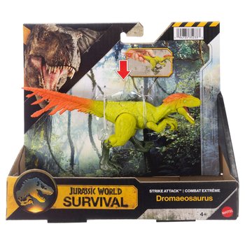 Jurassic World Survival Strike Attack Dinosaur Action Figure Dromaeosaurus