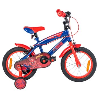 14 Inch Marvel Spider-Man Bike Blue