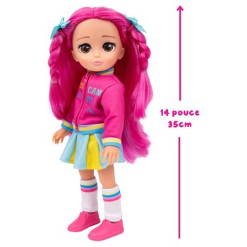 Heartfuls - Poupée Aubrie Fuchsia 35 cm