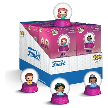 Funko - Mini Boule à Neige Disney Princesse - Modèle Aléatoire