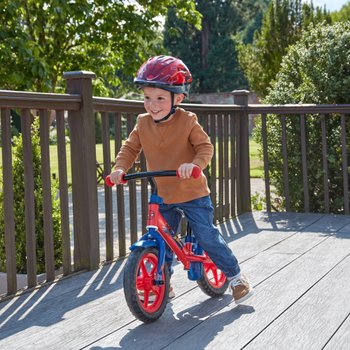 12 Zoll Laufrad Spider-Man rot/blau