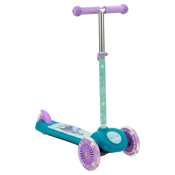 Disney Frozen Tilt-to-Turn 3 Wheel Scooter with LED Lights