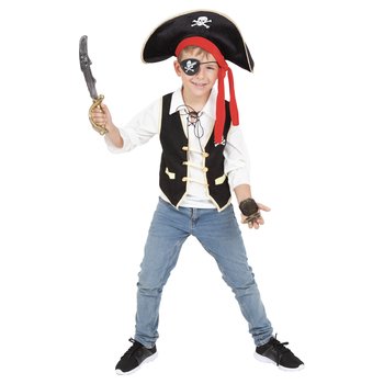 Déguisement Pirate avec Accessoires 5-8 Ans