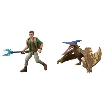 Jurassic World Rebirth Action Figures 2 Pack Dr. Loomis & Pteranodon