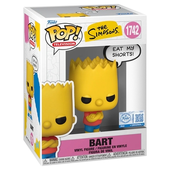 Funko POP! Figur 1742 The Simpsons Bart (Eat My Shorts)