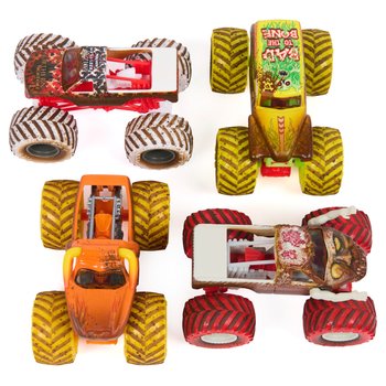 Monster Jam Mud Blasters 1:64 Colour Change Die-Cast Monster Truck Assortment