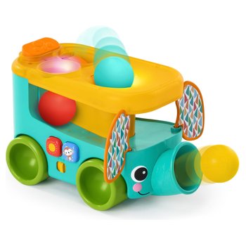 Bright Starts - Jouet d'Éveil Bus Safari Lance-Balles