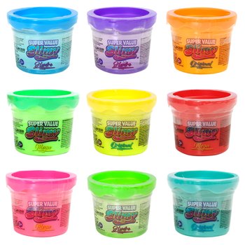 Slimy Super Value Tubs 4oz Assortment