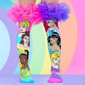 Chaussettes Safari Madmia - Motifs Léopard Et Zèbre - Taille Unique Fille (6-99 Ans) - Coloré Et Fun