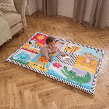 Little Discoveries by BeZou Safari Padded Play Mat