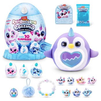 Zuru Rainbocorns Knuffel Eggzania Frozen Mania Surprise Ei Frostine