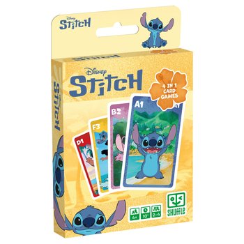 Disney Stitch - Jeu de Cartes 4-en-1