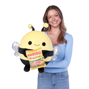 Snackles Kuscheltier Serie 3 Biene mit Haribo  35 cm