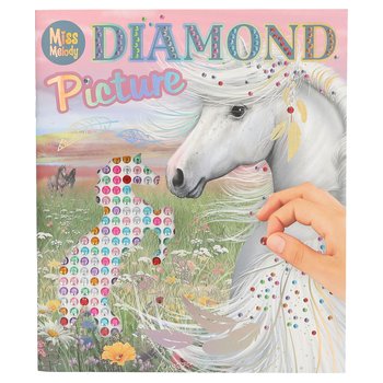 Miss Melody Maak je Eigen Diamantfoto Stickerboek