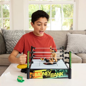 WWE Money In The Bank Cash-In Ring Playset