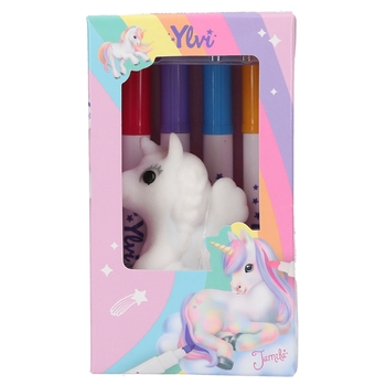 Ylvi Colour Your Unicorn Einhorn Set