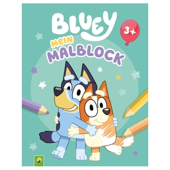 Bluey Mein Malblock