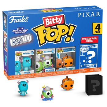 Funko Bitty POP! Disney Pixar Coffret 4 Figurines