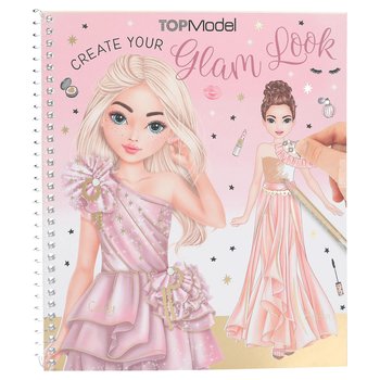 TOPModel Create Your Glam Look Malbuch