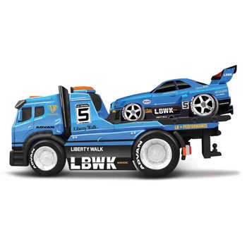 Maisto Liberty Walk JDM Sleepwagen en 1999 Nissan Skyline GT-R R34