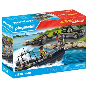 PLAYMOBIL Action Heroes 71978 Special Task Force Inzet met Onderwatermotor