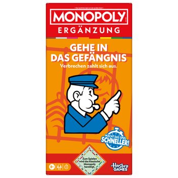 Monopoly Spiel Ergänzung Gehe in das Gefängnis
