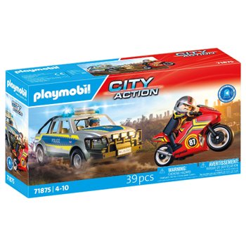 PLAYMOBIL City Action 71875 Verfolgungsjagd mit Polizei Pick-Up