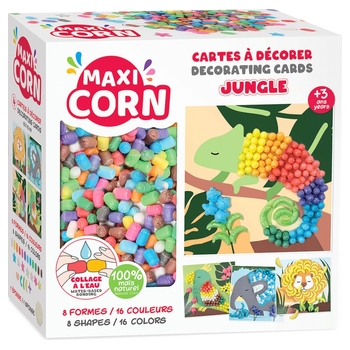 Maxi Corn - Cartes À Décorer Jungle