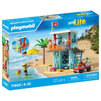 PLAYMOBIL my Life 71903 Rettungsturm mit Beach Buggy