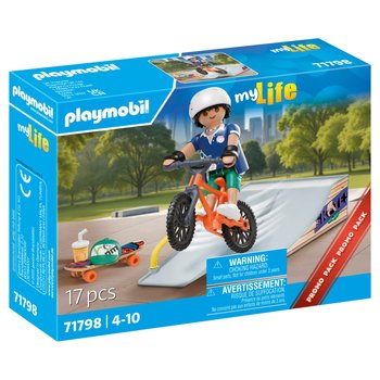 PLAYMOBIL my Life 71798 Skateboard mit Rampe