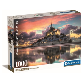 Puzzle 1000 Pièces Mont Saint-Michel
