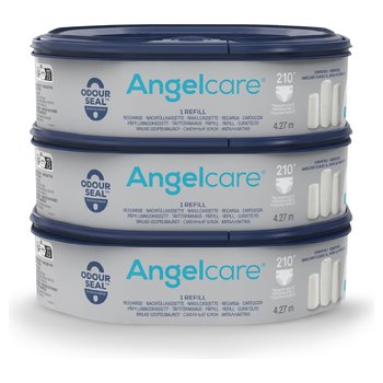 Angelcare Nachfüllkassette 3er Pack für Windeleimer Angelcare DressUp, DressUp XL und Classic XL