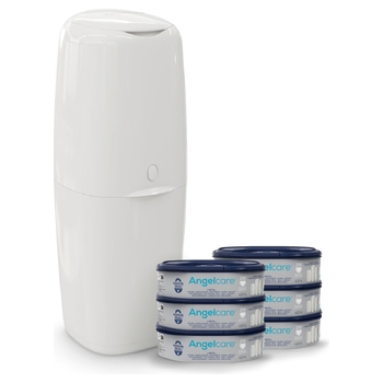 Angelcare Windeleimer Classic XL mit 6 Nachfüllkassetten