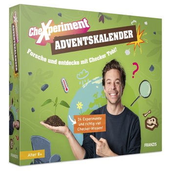 CheXperiment Adventskalender Forsche und entdecke mit Checker Tobi!