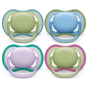 Philips Avent - Ultra Air Lot de 2 Sucettes 0-6 Mois - Modèle Aléatoire