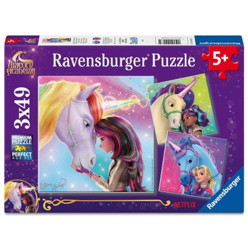 Ravensburger Puzzel Unicorn Academy 3x 49 Stukjes