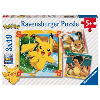 Ravensburger Puzzle Pokémon 3x49 Teile