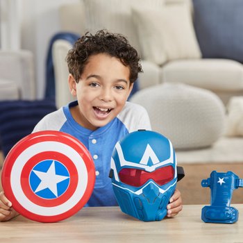 Avengers Captain America Kostüm Maske und Schild