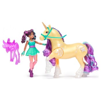 Unicorn Academy Interaktives Set Ava &  Pflanzenmagie Leaf mit Licht