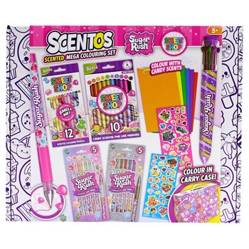 Scentos Sugar Rush Mega Colouring Set