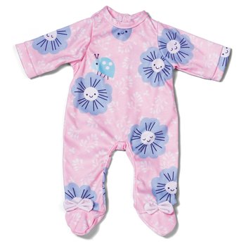 Baby Annabell Clothes Pink Flower Romper 43cm