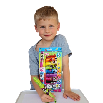 Scentos Jumbo Markers 8 Pack