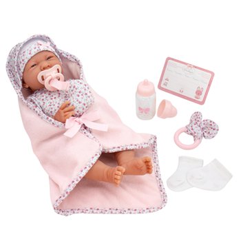 Berenguer Boutique Baby Doll La Newborn Girl Deluxe Set
