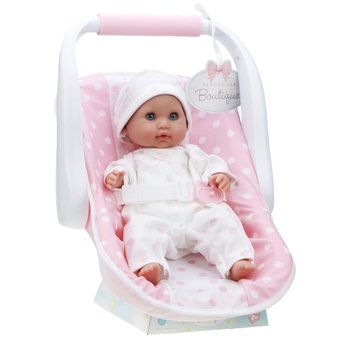 Berenguer Boutique 31.5 cm Baby Doll and Carry Seat