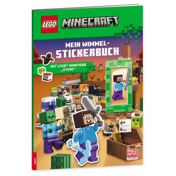 LEGO Minecraft Buch Mein Wimmel-Stickerbuch