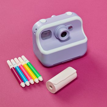 Instant Print Camera Purple